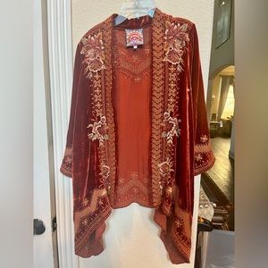 Johnny Was Elim Drapped Cardigan